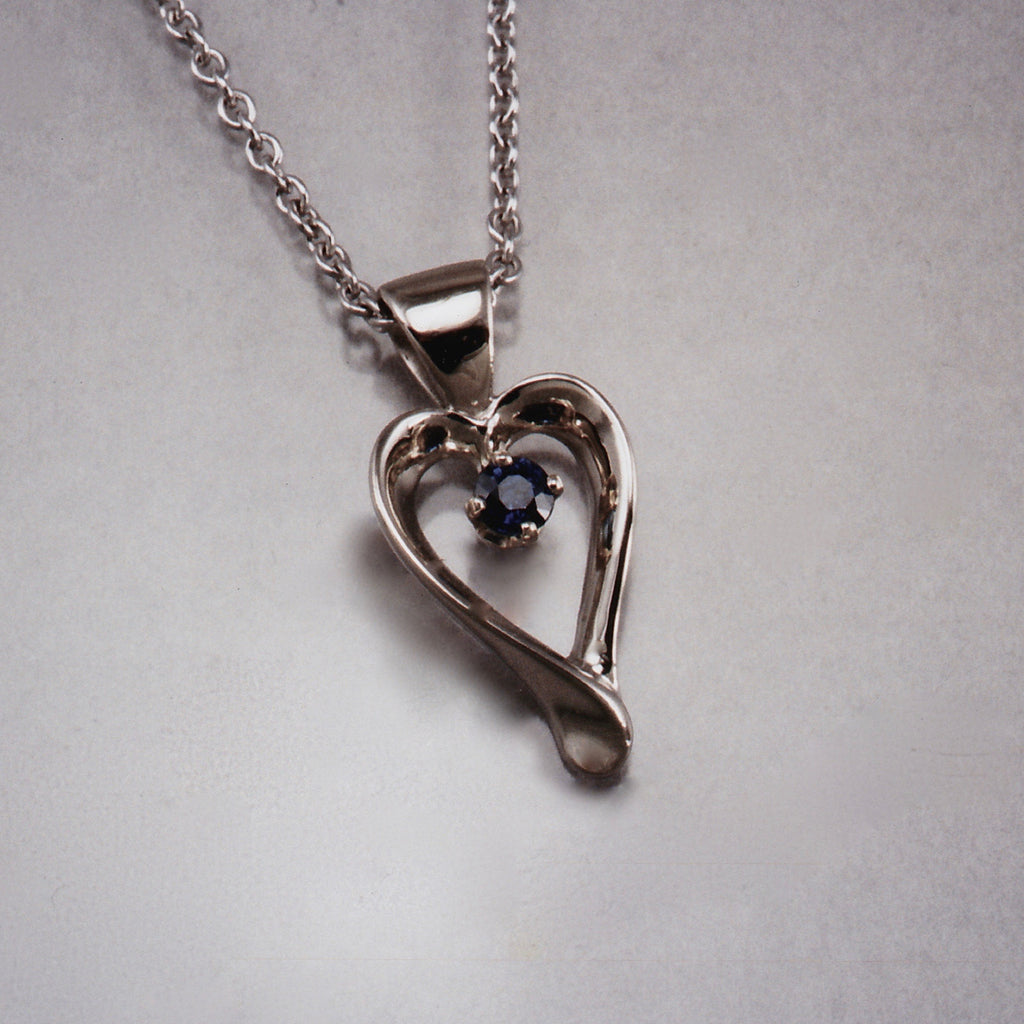 Open Heart Pendant,Custom,custom jewelry designer,custom jewelry design, Handmade jewelry, handcrafted, fine jewelry designs, designer goldsmiths, unique jewelry designs, northwest jewelry, northwest jewelry designers, pacific northwest jewelry,