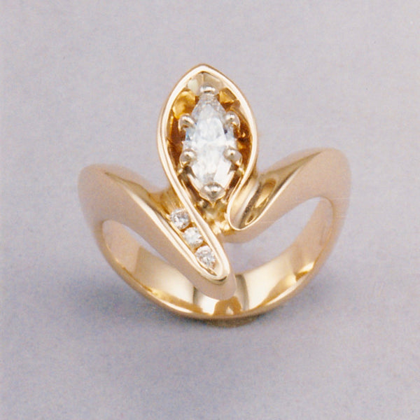 Arc Ladyslipper 2 Ring – Östling Jewelry Design