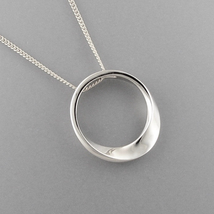 Möbius Pendant Sterling Silver