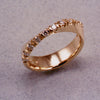 Möbius Ring w/French Set Diamonds