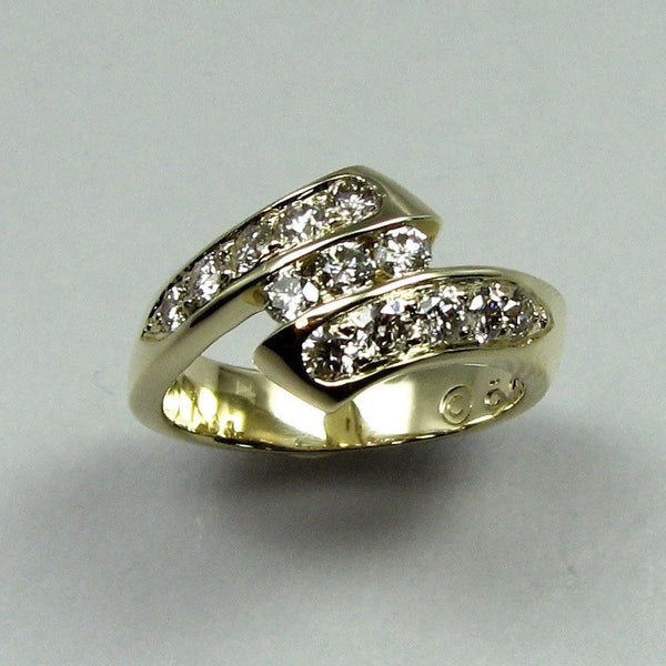 Rolling Wave Ring Variation,Custom,custom jewelry designer,custom jewelry design, Handmade jewelry, handcrafted, fine jewelry designs, designer goldsmiths, unique jewelry designs, northwest jewelry, northwest jewelry designers, pacific northwest jewelry,